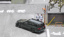 Load image into Gallery viewer, FH 1:64 Dark Green Stagea Wagon Skyline GTR R34 WC34 Model Diecast Metal Car
