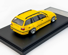 Load image into Gallery viewer, Mortal 1:64 Yellow M3 E36 Touring Wagon VIP Sports Model Diecast Metal Car New Collection
