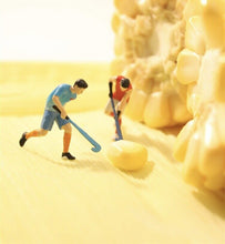 Load image into Gallery viewer, 1:64 Painted Figure Model Miniature Resin Diorama Sand Hockey Ball Sport Outdoor

