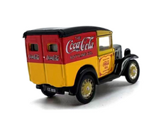 Load image into Gallery viewer, 1:76 Yellow Austin 7 Coke Classic Vintage Model Diecast Metal Car New Collection
