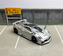Load image into Gallery viewer, HKM 1:64 Silver V12 Imola Super Racing Sports Model Diecast Metal Car New
