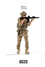 Load image into Gallery viewer, 1:64 Painted Unpainted Figure Model Miniature Resin Diorama Soldier Patrol Dog New
