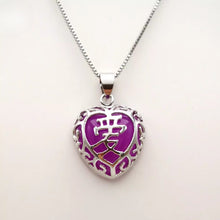 Load image into Gallery viewer, Nature Jade Love Pendant Necklace Gift Jewelry charm Blessing Adore Jewelry g

