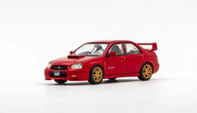 Load image into Gallery viewer, 1:64 Furuya Red Impreza WRX STI VIII 8 Sedan Sport Model Diecast Metal Car

