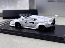 Load image into Gallery viewer, Vision 1:64 White Countach LP5000 LB #41 Sports Model Diecast Metal Car New Collection
