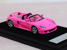 Load image into Gallery viewer, YY 1:64 Pink Carrera GT Convertible Racing Sport Model Diecast Resin Car New Collection
