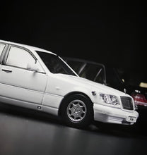 Load image into Gallery viewer, WTX 1:64 White S600 W140 Pullman Luxury Limousine Model Diecast Metal Car New Collection
