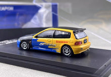 Load image into Gallery viewer, SW 1:64 JDM Carbon Civic EG6 Spoon Racing Sports Model Diecast Metal Car New Collection
