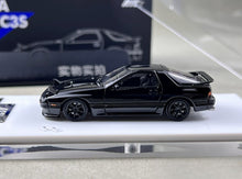 Load image into Gallery viewer, ATS 1:64 Black RX7 FC3s FC Hatchback Sports Model Diecast Metal Car New Collection
