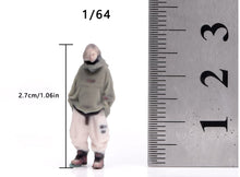 Load image into Gallery viewer, 1:64 Painted Figure Model Miniature Resin Sand Diorama Trendy Cool Style Couple
