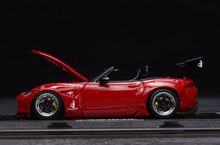 Load image into Gallery viewer, YM 1:64 Red Miata MX5 Pandem Roadster Convertible Model Diecast Resin Car New
