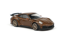 Load image into Gallery viewer, Poprace 1:64 Brown Carbon 992 Stinger GTR Sports Model Diecast Metal Car New Collection
