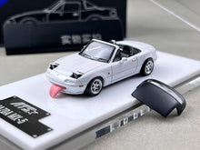 Load image into Gallery viewer, ATS 1:64 White JDM Miata MX-5 Roadster Sports Model Diecast Metal Car New Collection
