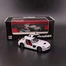 Load image into Gallery viewer, FW 1:64 White SLS AMG BS Coupe Sports Model Diecast Metal Car New Collection
