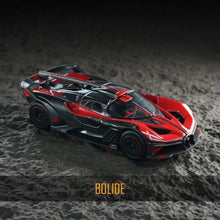 Load image into Gallery viewer, Bburago 1:64 Red Bugatti Bolide Racing Sports Model Diecast Metal Car New Collection
