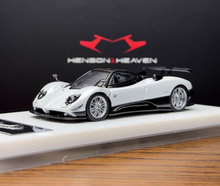 Load image into Gallery viewer, HH 1:64 White Zonda Tricolore Sports Model Diecast Metal Car New Collection

