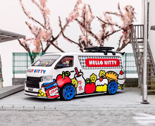 Load image into Gallery viewer, Tarmac 1:64 Kitty Hiace Capsule Delivery Van Widebody Model Diecast Metal Car
