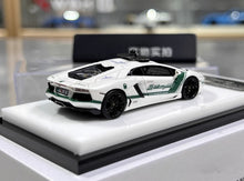 Load image into Gallery viewer, VMB 1:64 Dubai Police Aventador LP700-4 Sports Model Diecast Resin Car New Collection

