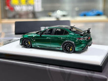 Load image into Gallery viewer, 1:64 CL Green Romeo Giulia GTAm Sports Model Diecast Resin Car New Collection
