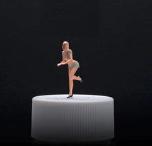 Load image into Gallery viewer, 1:64 Painted Figure Mini Model Miniature Resin Diorama Sand Sofa Sexy Lady Girl
