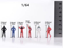 Load image into Gallery viewer, 1:64 Painted Figure Model Miniature Resin Diorama Toy Sand Racing Driver Racer

