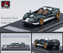 Load image into Gallery viewer, LCD 1:64 Green McLaren Elva Racing Sports Model Toy Diecast Metal Car BN Box
