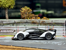 Load image into Gallery viewer, CM 1:64 Black White Solus GT V10 #91 Racing Sports Model Diecast Metal Car New Collection
