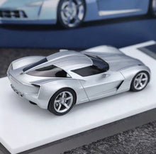 Load image into Gallery viewer, 1:64 HEC MK Silver C7 Stingray Concept Sports Model Diecast Resin Car New Collection
