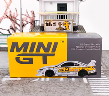 Load image into Gallery viewer, MINIGT 1:64 JDM Silvia S15 #23 LBWK Racing Sports Model Diecast Metal Car New
