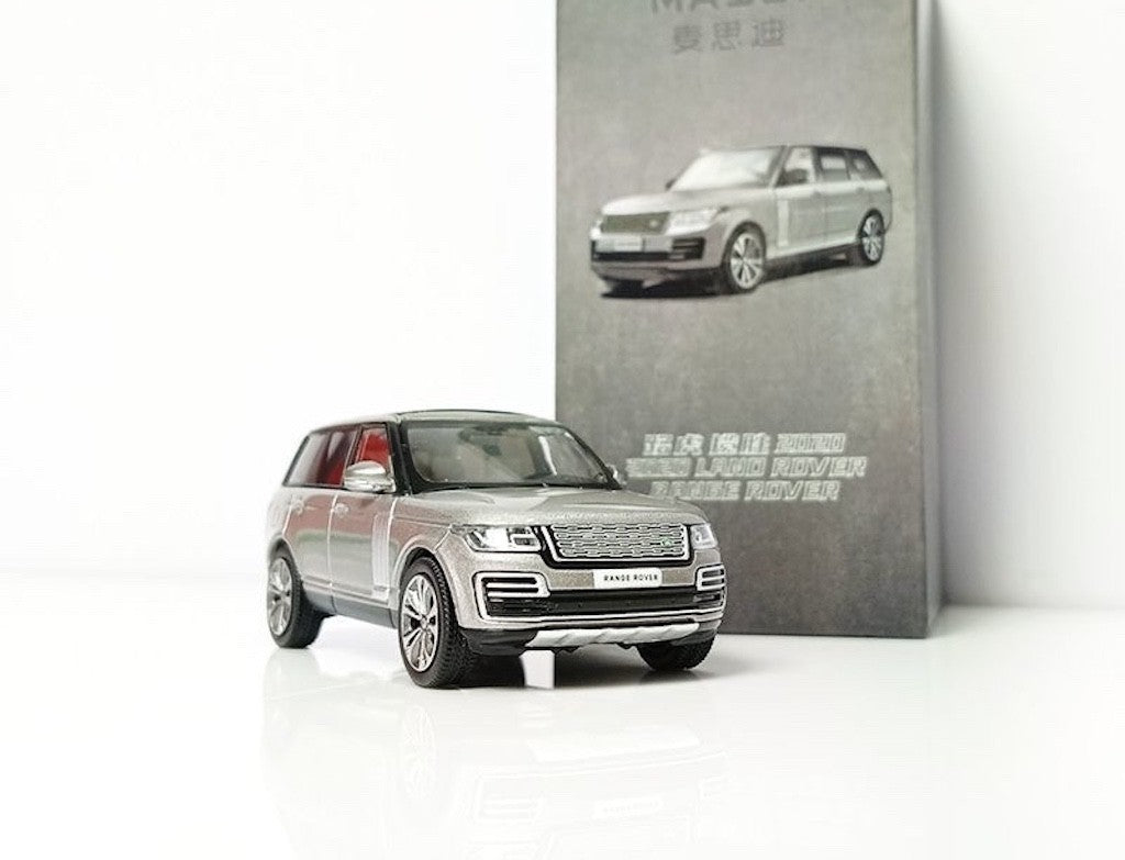 Masdi 1:64 2020 Gray Range Rover SUV ORV Sports Model Diecast Metal Car BN