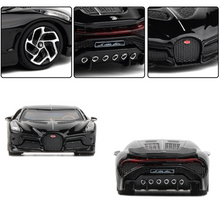 Load image into Gallery viewer, JKM 1:64 Bugatti La Voiture Noire 2019 LVN Racing Sports Model Toy Metal Car

