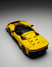Load image into Gallery viewer, Maisto 1:64 Yellow F80 Racing Sports Model Diecast Metal Car New Collection
