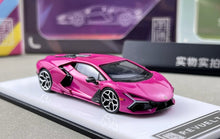 Load image into Gallery viewer, YS 1:64 Pink Revuelto Sports Model Diecast Metal Car New Collection
