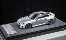 Load image into Gallery viewer, Mortal 1:64 Silver M2 G87 Coupe Sports Model Diecast Metal Car New Collection
