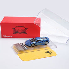 Load image into Gallery viewer, XF 1:64 Blue F8 Tributo Racing Sports Diecast Model Metal CarNew
