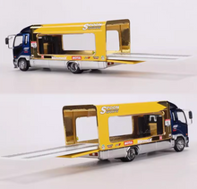 Load image into Gallery viewer, GCD 1:64 Plating Blue Spoon Fuso Fighter Truck Model Diecast Metal Car New Collection
