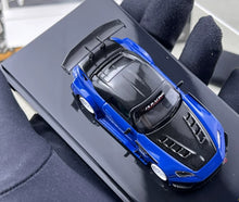 Load image into Gallery viewer, MH 1:64 Blue Carbon S2000 Widebody Racing Sports Model Diecast Metal Car New Collection
