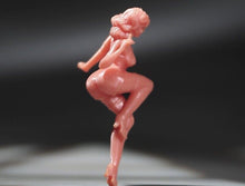 Load image into Gallery viewer, 1:64 Painted Unpainted Figure Model Miniature Resin Diorama Sand Hot Lady Black
