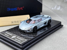 Load image into Gallery viewer, FA 1:64 Ice Blue Regera Super Racing Sports Model Diecast Resin Car New
