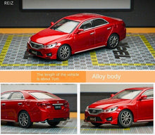 Load image into Gallery viewer, GCD 1:64 Toyota Reiz Mark X Racing Sports Model Toy Diecast Metal Car Display Box
