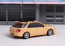 Load image into Gallery viewer, 1:64 Furuya HEC Yellow Impreza WRX STI VII 7 Sports Model Diecast Metal Car

