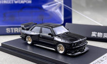 Load image into Gallery viewer, SW 1:64 Black M3 E30 LTO Coupe Widebody Sports Model Diecast Metal Car New Collection

