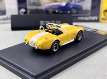 Load image into Gallery viewer, FW 1:64 Yellow Shelby 427 COBRA Convertible Sports Model Diecast Metal Car New Collection

