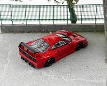 Load image into Gallery viewer, SH 1:64 Red F40 LBWK Widebody Sports Model Diecast Metal Car BN

