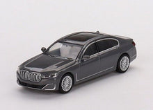 Load image into Gallery viewer, MINIGT 1:64 Grey BMW 750Li Sedan Racing Sport Model Toy Metal Car 515

