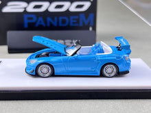 Load image into Gallery viewer, MT 1:64 JDM Blue S2000 Pandem Convertible Sports Model Diecast Metal Car New Collection
