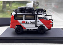 Load image into Gallery viewer, Autobots 1:64 Red 4WD Delica L300 Camper Van Sports Model Diecast Metal Car
