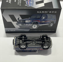 Load image into Gallery viewer, Masdi 1:64 Blue Land Cruiser LC76 ORV SUV Sports Model Diecast Metal Car New Collection
