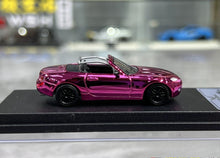 Load image into Gallery viewer, GCD 1:64 Pink Fuso Fighter Trailer Truck MX5 Sport Model Diecast Metal Car New Collection
