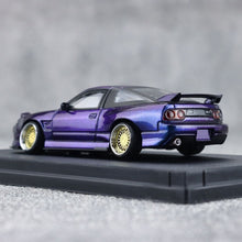 Load image into Gallery viewer, MT 1:64 Purple Silvia S13 180SX Spirit Sports Model Diecast Metal Car New Collection
